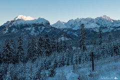Tatry Wysokie z Wierchu Poroniec