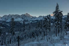 Tatry Wysokie z Wierchu Poroniec